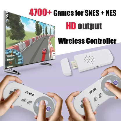 Console de jeu rétro SF900 avec 4700 jeux