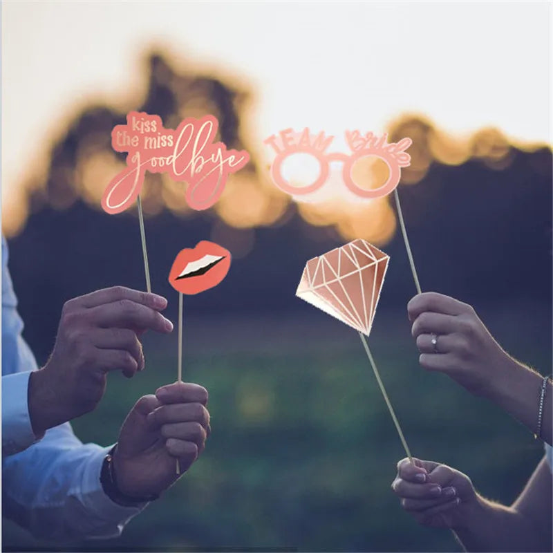Ensemble de ballons à confettis Just Married
