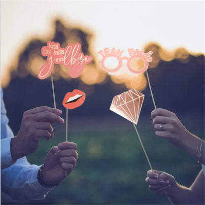 Ensemble de ballons à confettis Just Married