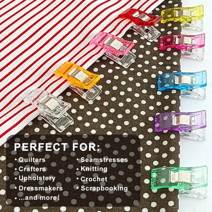 Pinces à coudre artisanales - Couleurs assorties