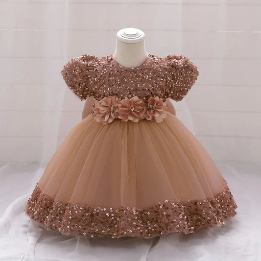 Robe de princesse pour fête d'anniversaire pour petites filles