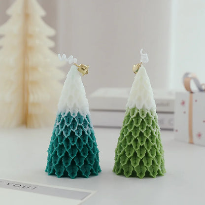 Bougies parfumées pour sapin de Noël – Décorations faites à la main