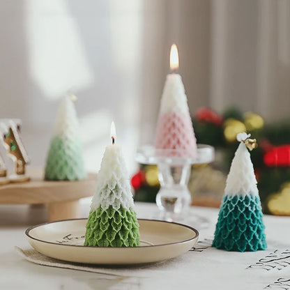 Bougies parfumées pour sapin de Noël – Décorations faites à la main