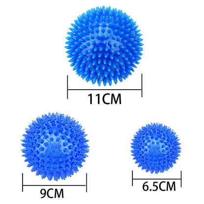 Balle de nettoyage des dents pour animaux de compagnie en TPR - Jouet couineur pour chiens