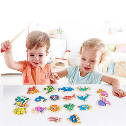 Jeu de pêche magnétique Montessori