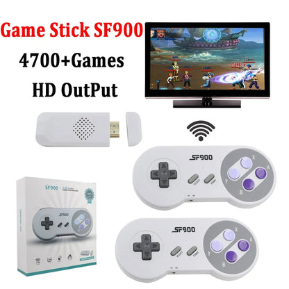 Console de jeu rétro SF900 avec 4700 jeux