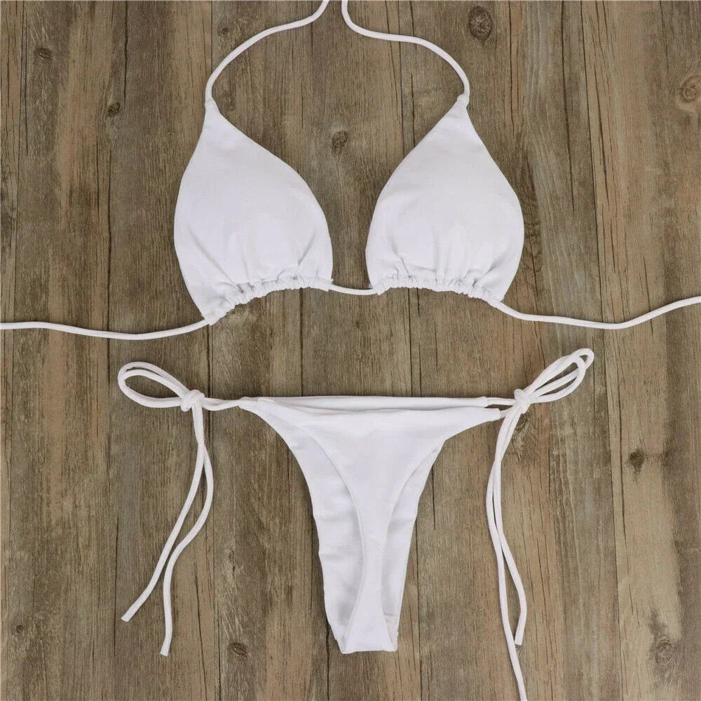 Comfortable Bandage Brazilian Swimsuit | 2-Piece No Steel Support Swimwear
