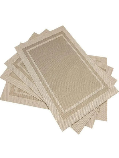 Chinese Style Double Frame Table Mat Set