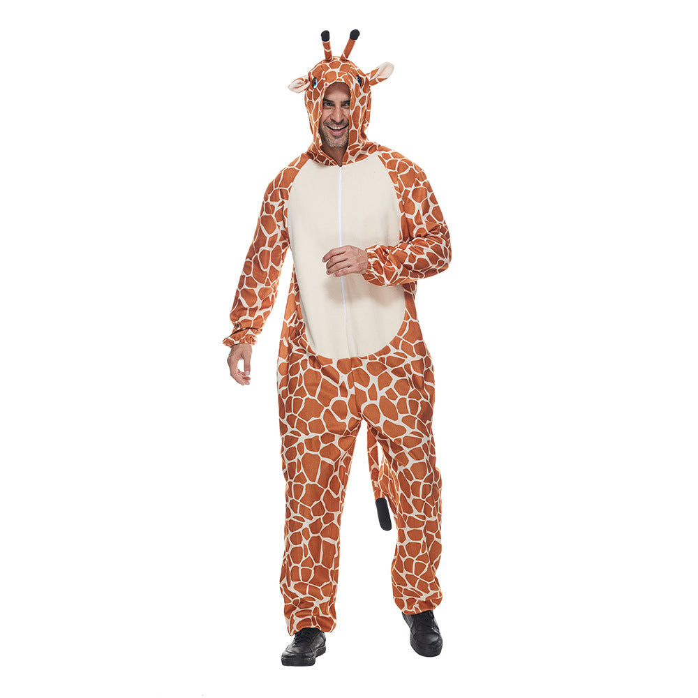Costume d'Halloween de girafe de dessin animé