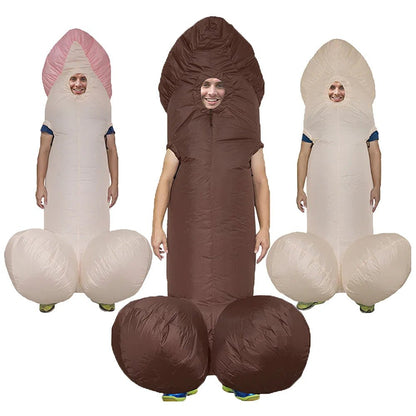 Adult Inflatable Penis Costume - Sexy Funny Party Dress - Cake Pops Parties