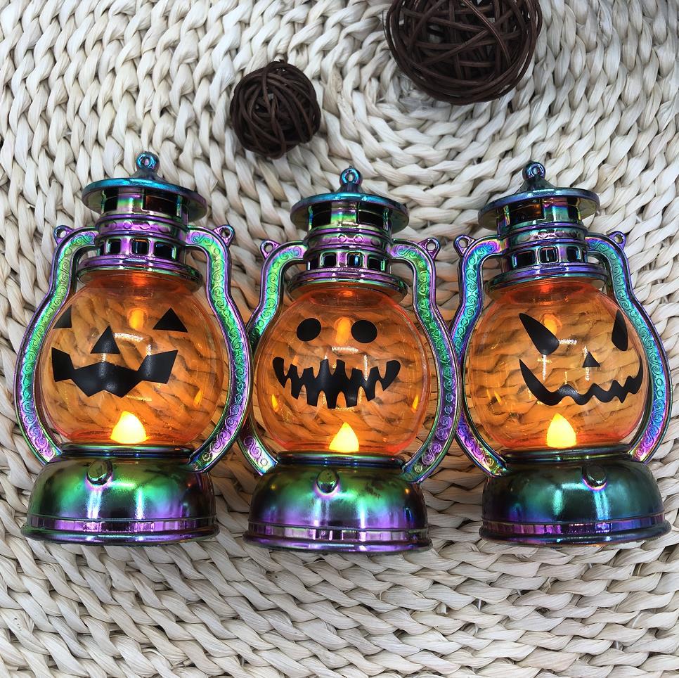 Lampe citrouille vintage pour décoration d'Halloween