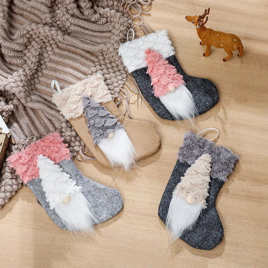 Santa Stockings Christmas Ornament