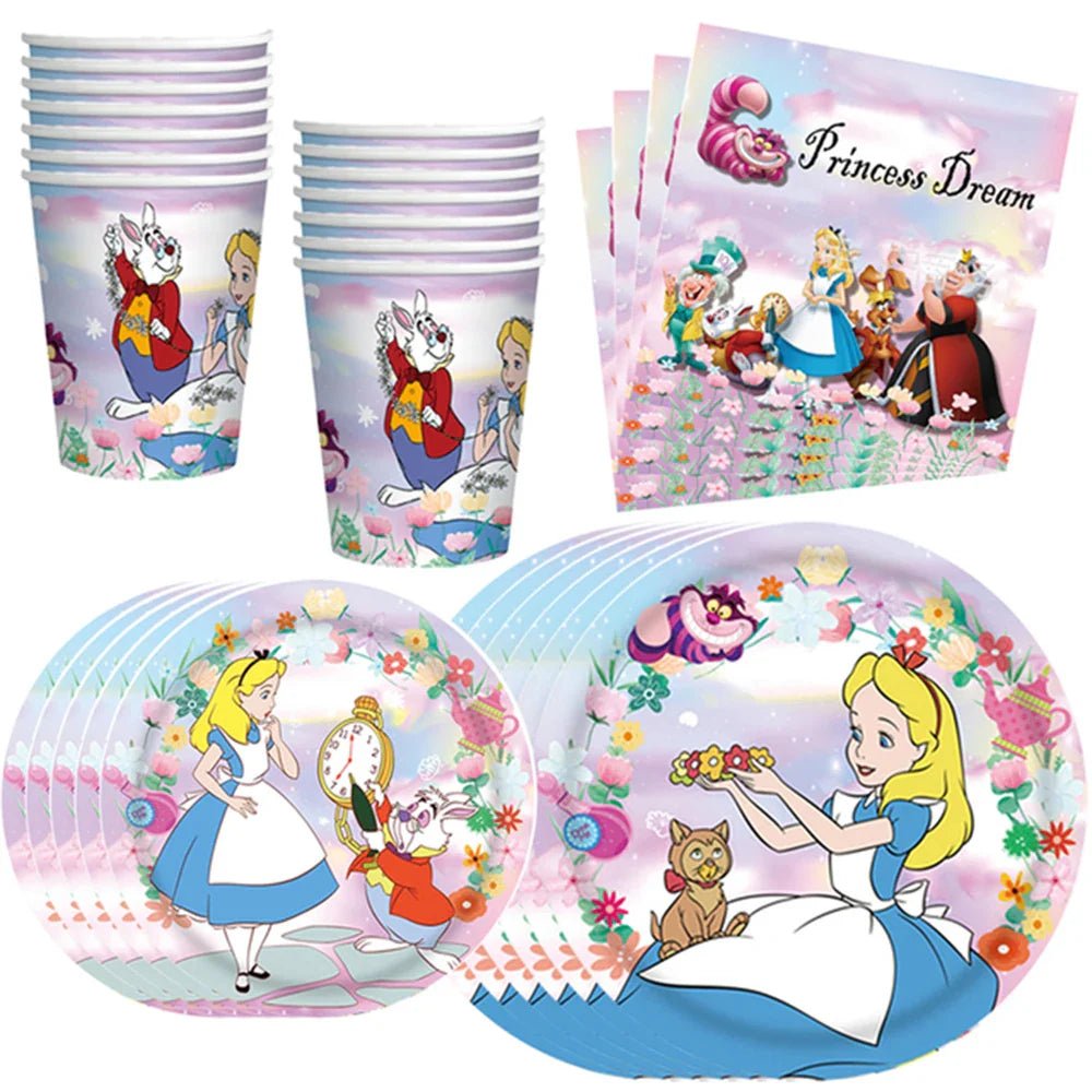Alice in Wonderland Birthday Party Supplies - Cake Pops Parties