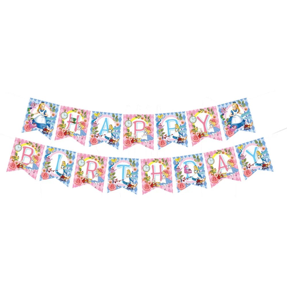 Alice in Wonderland Birthday Party Supplies - Cake Pops Parties