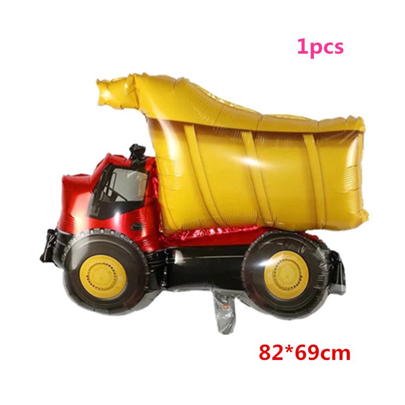 Aluminum Foil Transportation Balloons Set - Cake Pops Parties