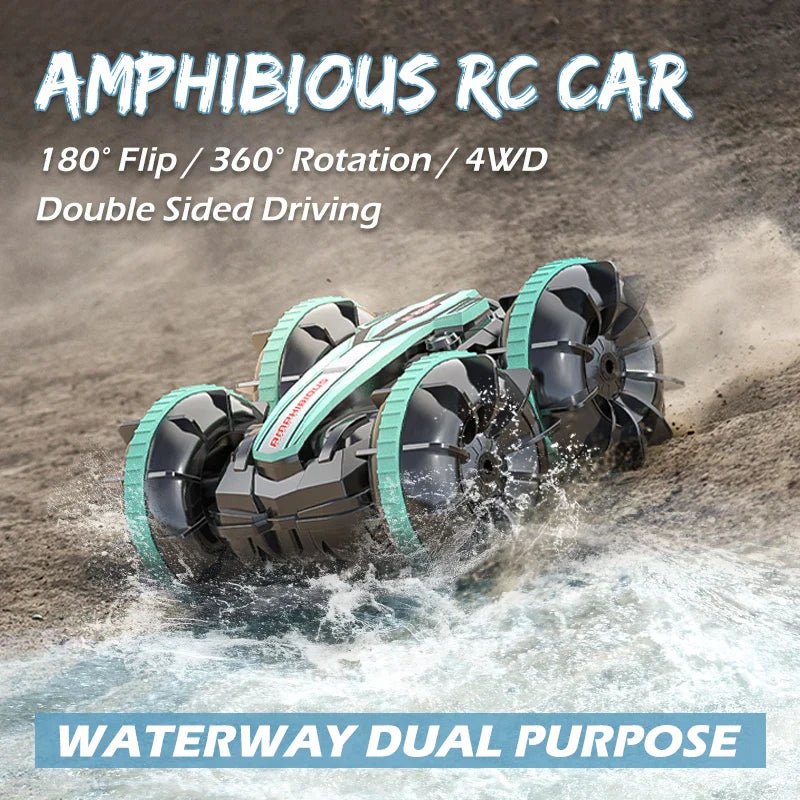 Amphibious RC Car Stunt Vehicle - Cake Pops Parties