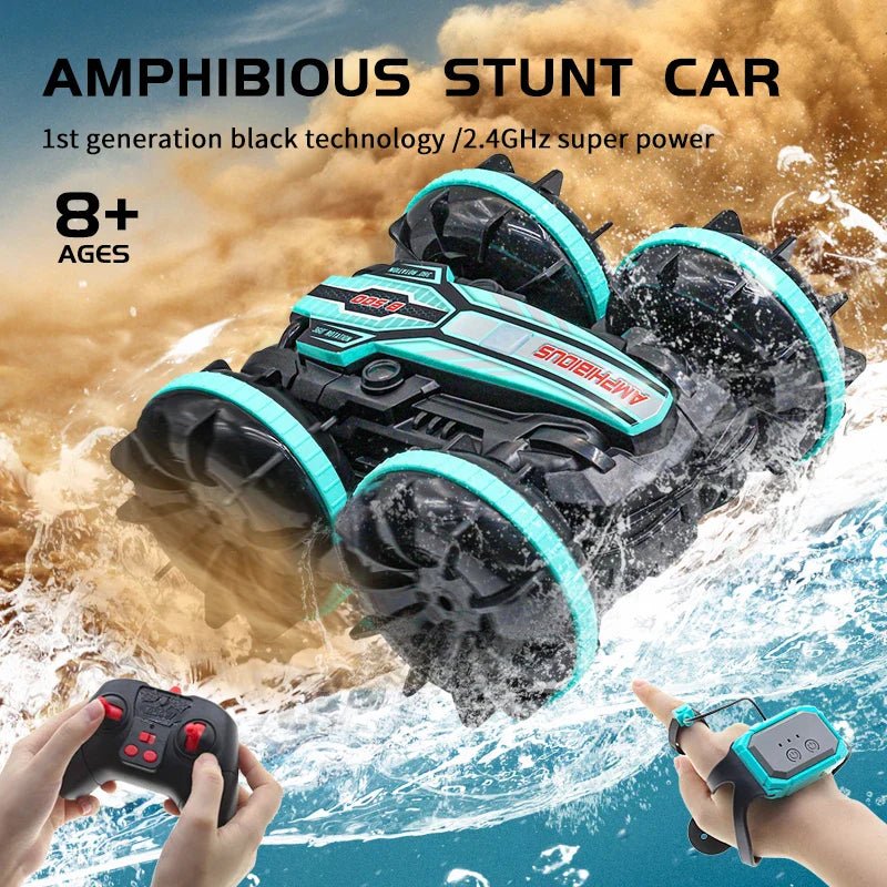 Amphibious RC Car Stunt Vehicle - Cake Pops Parties