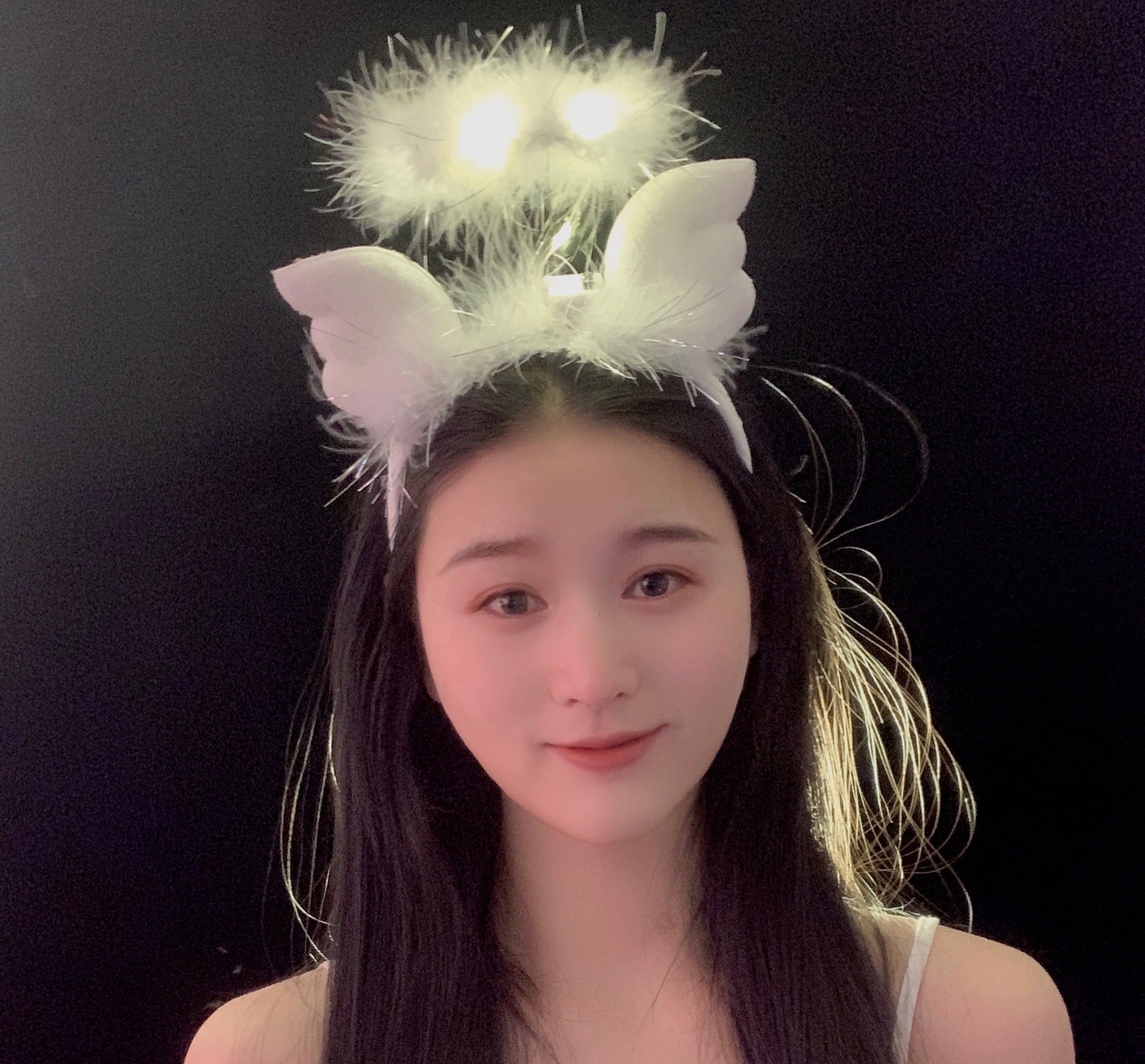 Angel Christmas Headband with Lights - Cake Pops Parties