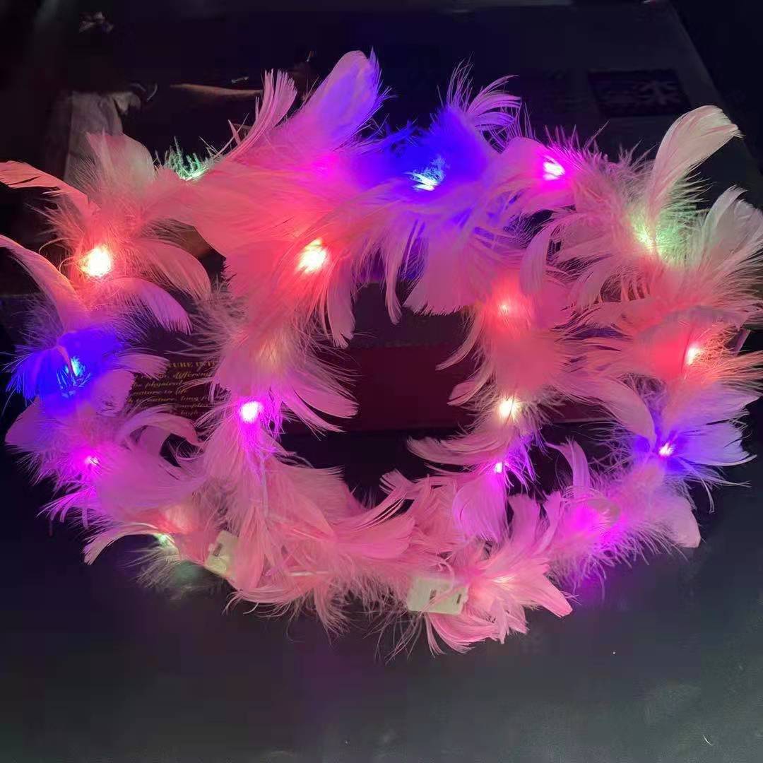 Angel Christmas Headband with Lights - Cake Pops Parties