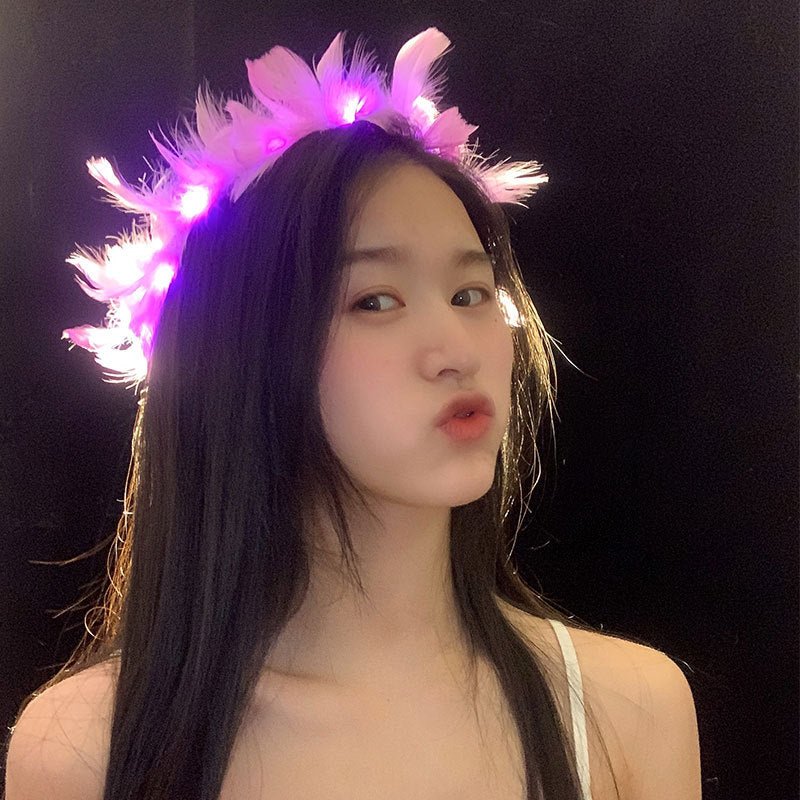 Angel Christmas Headband with Lights - Cake Pops Parties