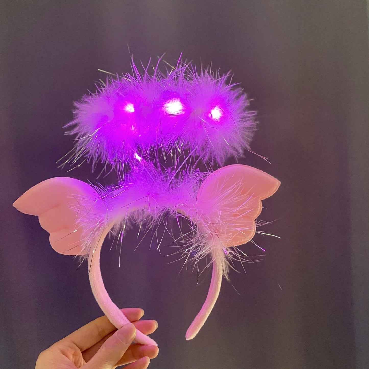 Angel Christmas Headband with Lights - Cake Pops Parties