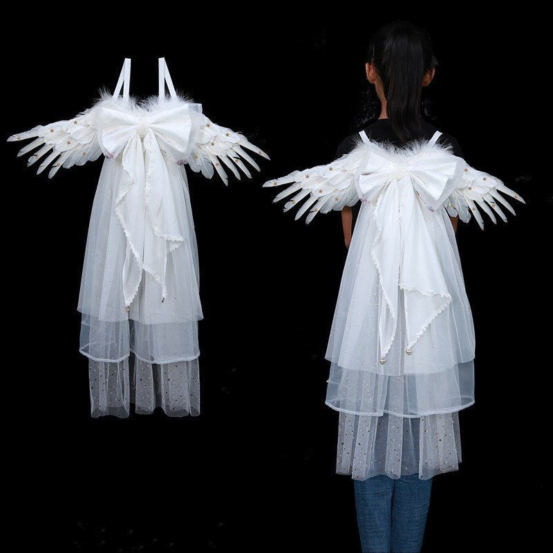 Angel Wings Costume for Dress Up - Cake Pops Parties