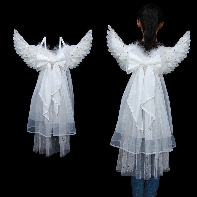 Angel Wings Costume for Dress Up - Cake Pops Parties