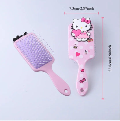 Anime Hello Kitty Air Cushion Massage Comb | Cute KT Gift for Girls - Cake Pops Parties