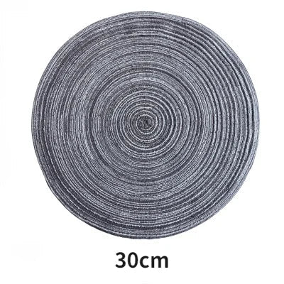 Anti - Slip Round Table Mats Set - Cake Pops Parties