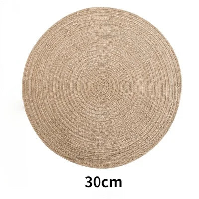 Anti - Slip Round Table Mats Set - Cake Pops Parties