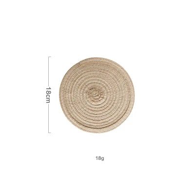 Anti - Slip Round Table Mats Set - Cake Pops Parties