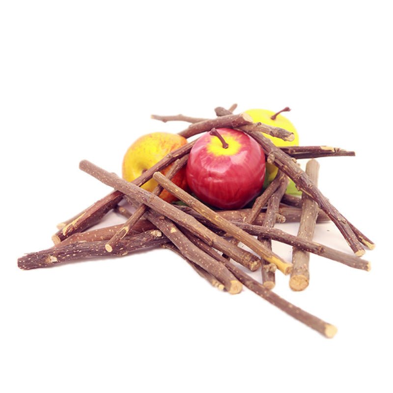 Apple Branch Bites for Small Pets - Cake Pops Parties