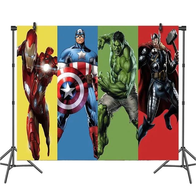 Avengers Birthday Party Supplies Set - Cake Pops Parties
