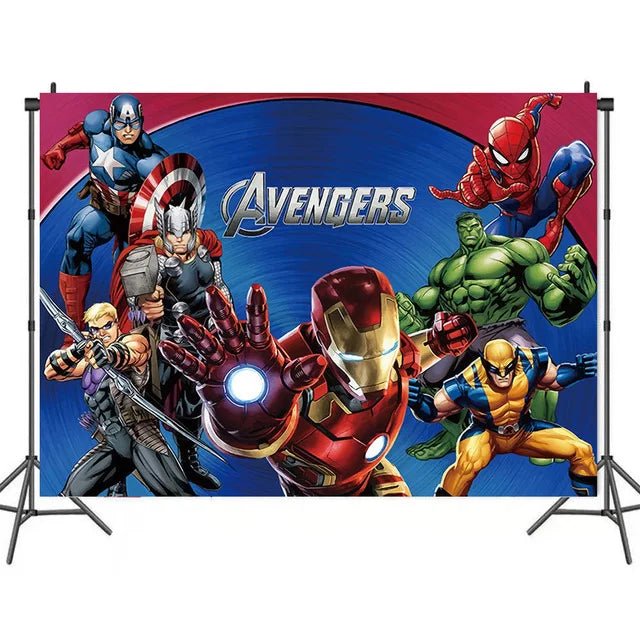 Avengers Birthday Party Supplies Set - Cake Pops Parties