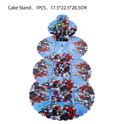 Avengers Birthday Party Supplies Set - Cake Pops Parties