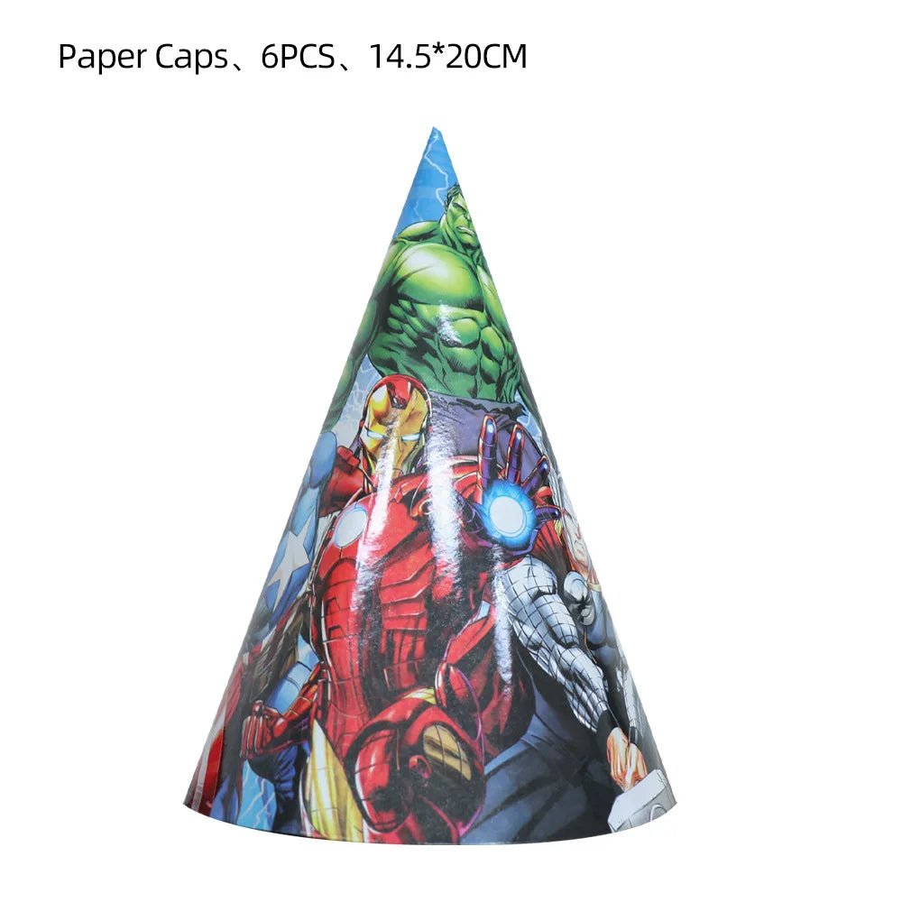 Avengers Birthday Party Supplies Set - Cake Pops Parties