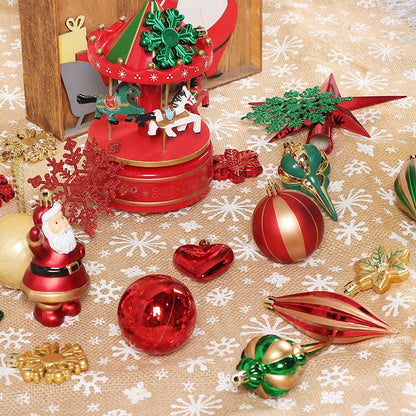 Ensemble de décorations de boules de Noël