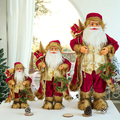 Décoration d'arbre de poupée de Père Noël