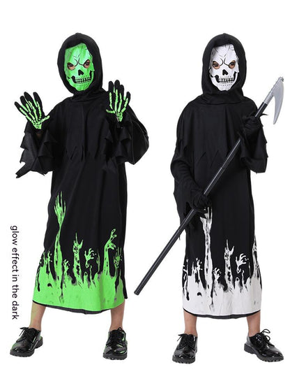 Costume lumineux de la mort pour Halloween