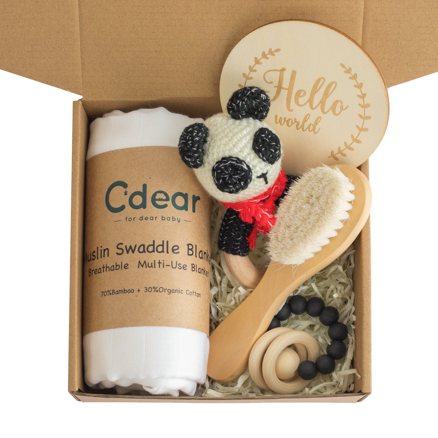 Coffret cadeau de jouets de dentition pour bébé de qualité supérieure