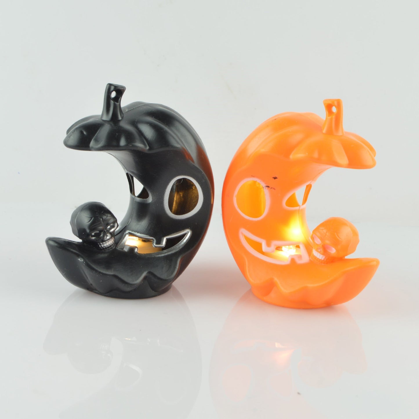 Lampe citrouille d'Halloween au clair de lune