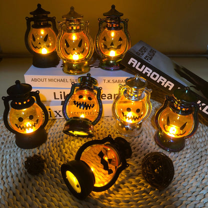 Lampe citrouille vintage pour décoration d'Halloween