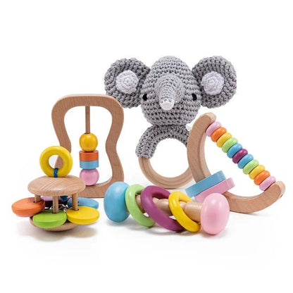 Baby Bath Toy Set & Swaddle Wrap - Cake Pops Parties