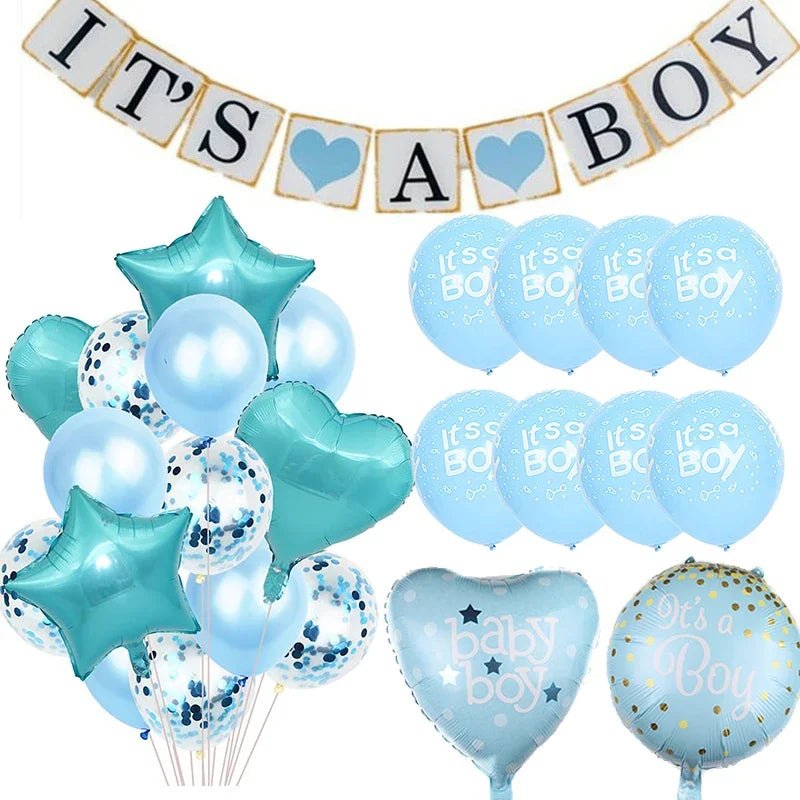 Baby Gender Reveal Party Set - Cake Pops Parties