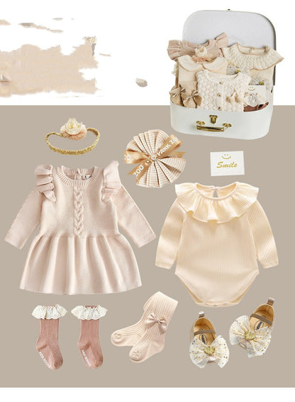 Baby Girl 8 - Piece Cotton Set - Cake Pops Parties