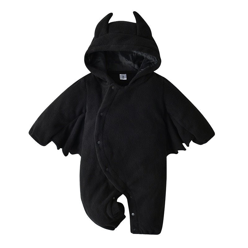 Baby Halloween Bat Hooded Onesie - Devil Shaped - Cake Pops Parties