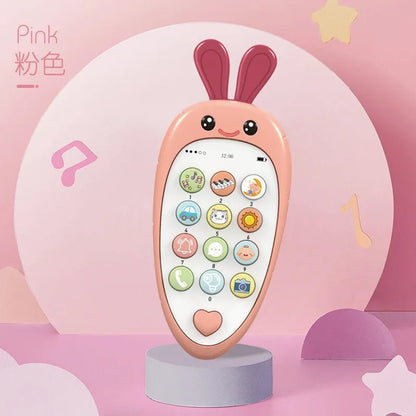 Baby Music Phone Toy with Teether - Cake Pops Parties