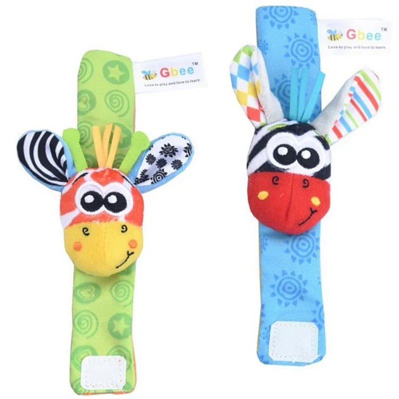 Baby Rattle Wrist Toys 0 - 12 Months - Cake Pops Parties