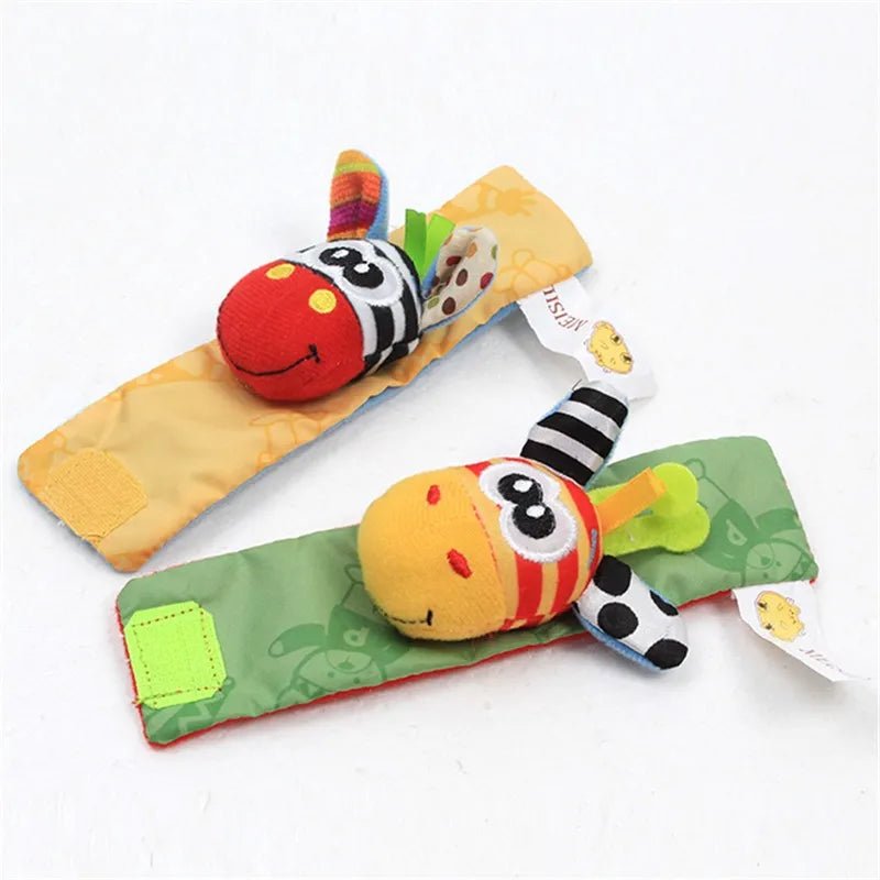 Baby Rattle Wrist Toys 0 - 12 Months - Cake Pops Parties