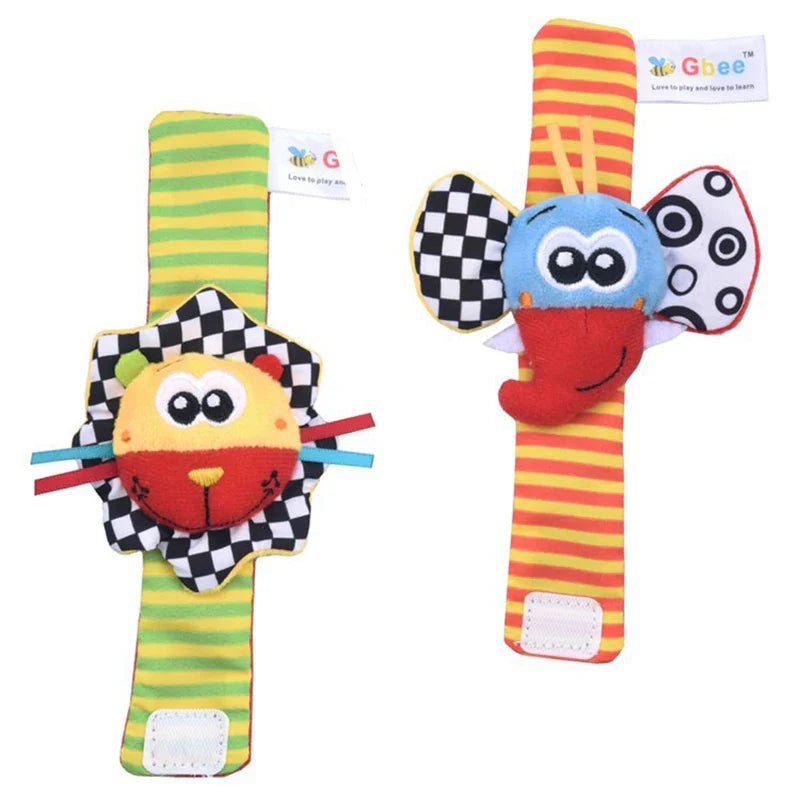 Baby Rattle Wrist Toys 0 - 12 Months - Cake Pops Parties